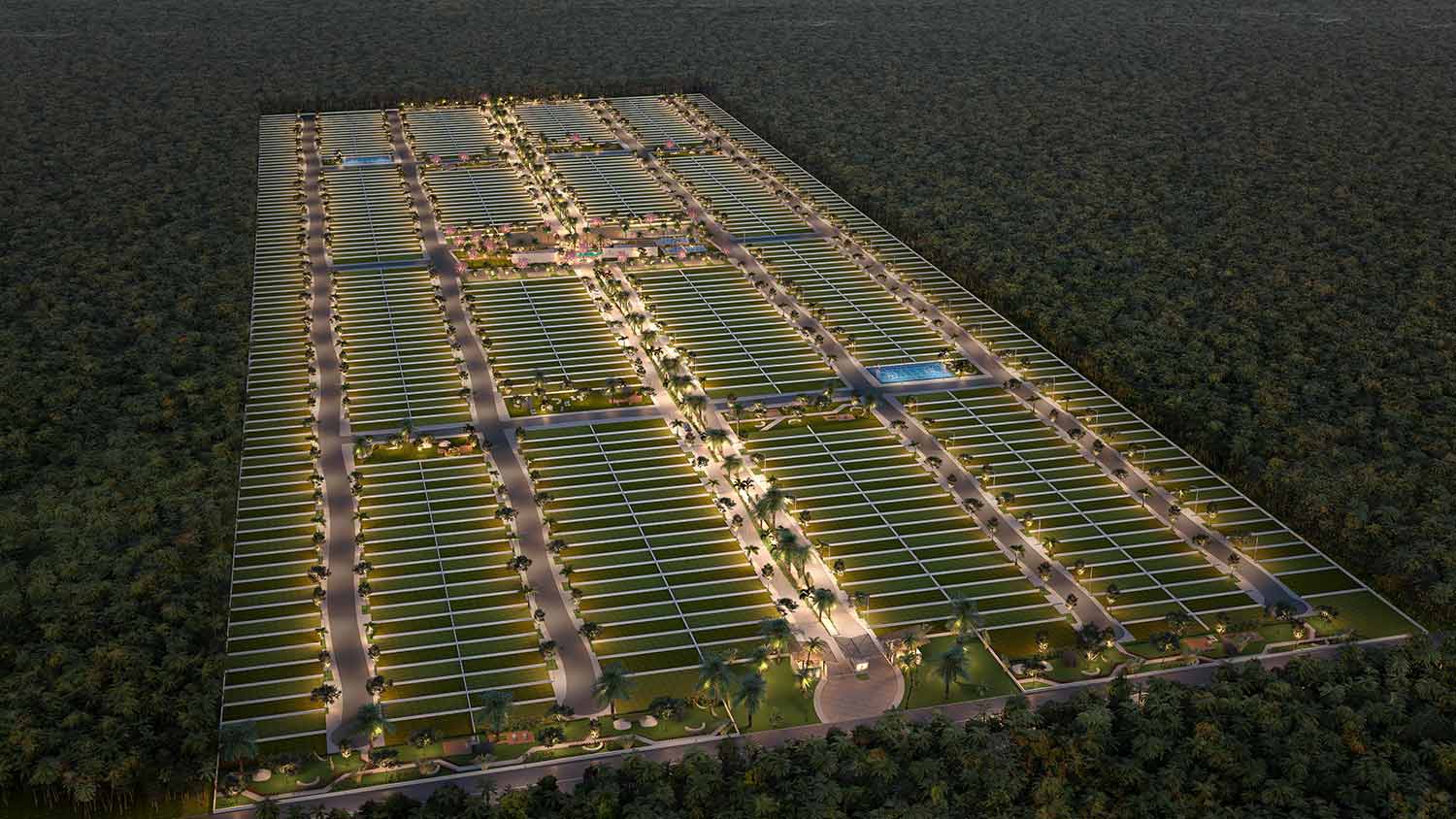 Master plan de Playales Telchac Residencial