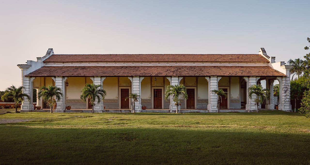 Hacienda colonial del desarrollo Hacienda San Eduardo en Telchac