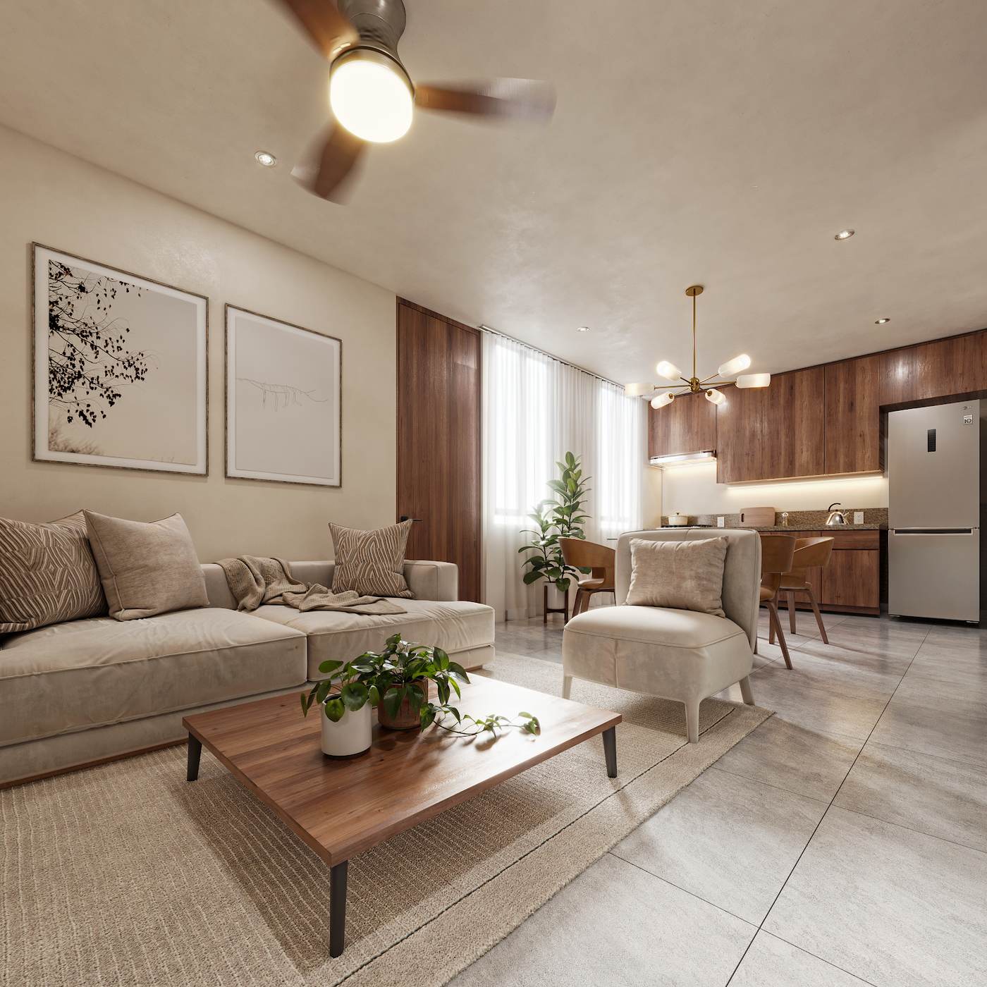 Fratesa - Fratesa One · 1 recámara · 35.04 m² - imagen 1
