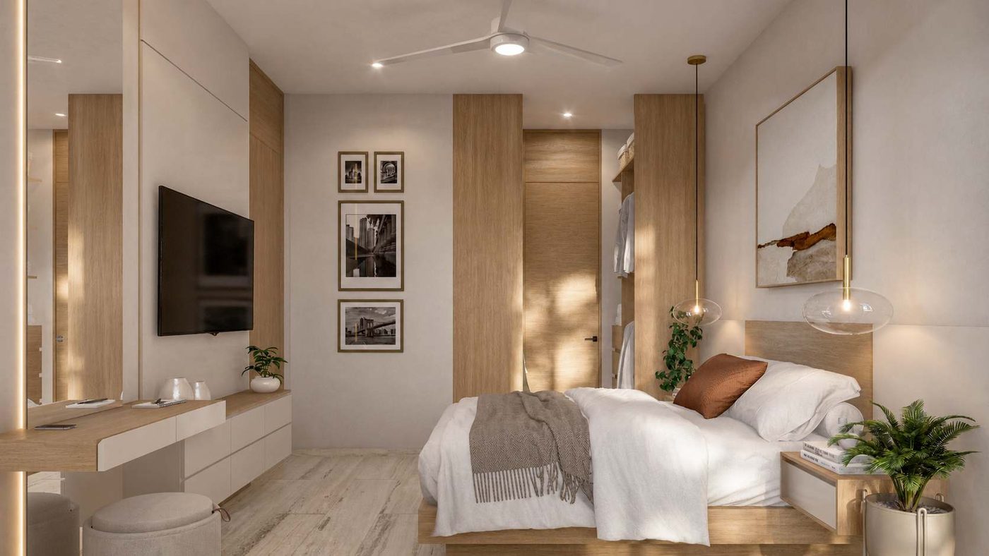MINA - Tipo A y B · 1 recámara · 39 y 44 m² - imagen 4