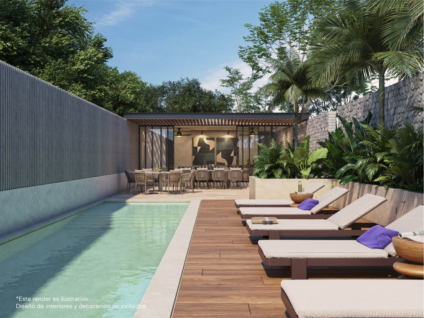 Palmer Living Club - 1 recámara · 2 recámaras + estudio flex · 52 a 83 m² - imagen 1